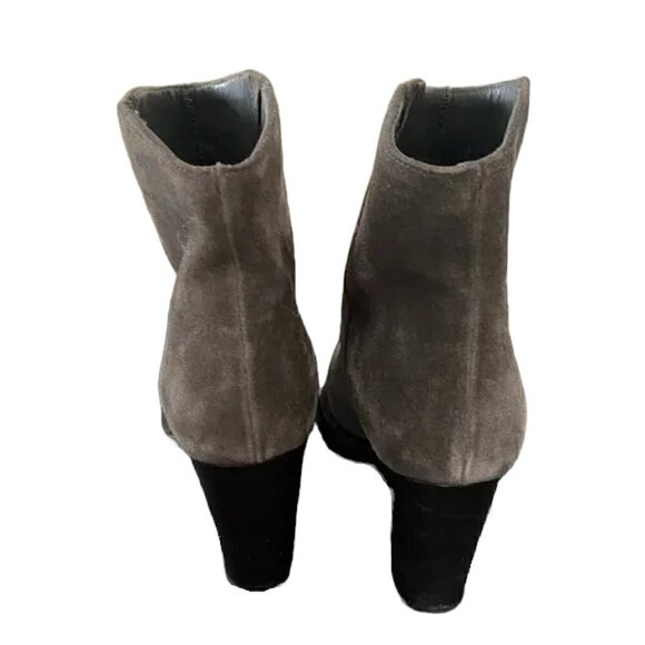 VINCE grey suede boots - Picture 3 of 5